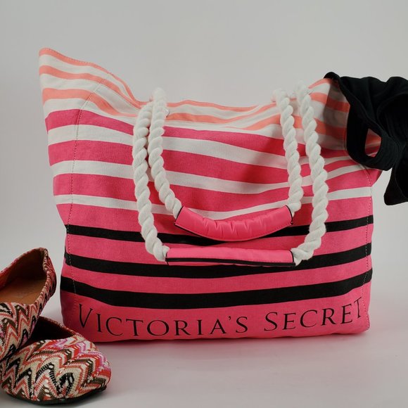 Victoria's Secret Handbags - Victoria's Secret Beach Bag Tote
